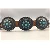 Image 5 : Turquoise Cluster Concho Belt