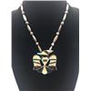 Image 7 : Zuni Inlay Thunderbird Necklace