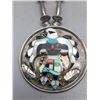 Image 1 : Zuni Inlay Pin/Pendant Necklace