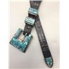 Image 1 : Gorgeous Inlay Ranger Buckle Set by Antonio Yazzie