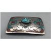 Image 3 : Vintage Chip Inlay Belt Buckle