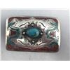 Image 5 : Vintage Chip Inlay Belt Buckle