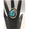 Image 2 : Unique Turquoise Ring with Snake Design