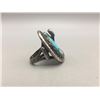 Image 4 : Unique Turquoise Ring with Snake Design