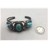 Image 2 : Vintage Three Stone Turquoise Bracelet
