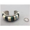 Image 2 : Eye Catching, Heavy Inlay Bracelet