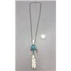 Image 5 : Beautiful Reversible Inlay Pendant Necklace