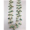 Image 1 : Three Strand Turquoise and Heishi Necklace