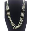 Image 7 : Three Strand Turquoise and Heishi Necklace