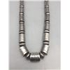 Image 1 : Stamped Silver Tube Beads