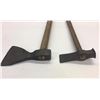 Image 8 : Two 19th Century Hand Forged Axes