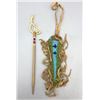 Image 1 : Sioux Tobacco Tamper with Beaded Sheath