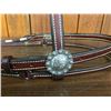 Image 16 : Handmade Rolled Round Bridle with Sterling Hardware