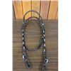 Image 25 : Handmade Rolled Round Bridle with Sterling Hardware