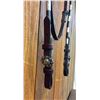 Image 8 : Handmade Rolled Round Bridle with Sterling Hardware