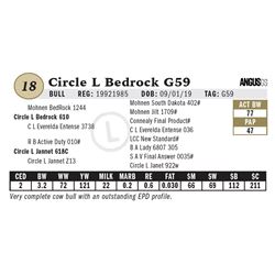 Circle L Bedrock G59