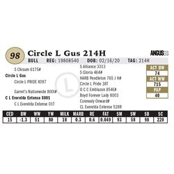 Circle L Gus 214H