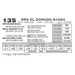 SRS EL DORADO 8104H