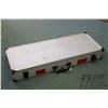 Image 1 : Custom made double latch foam lined aluminum case, outside dimensions 32" X 12" X 4 .25". Note: Not 