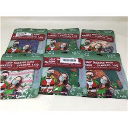 Ugly Sweater Masks-Assorted