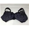 Image 1 : Glamorise Polka Dot Bra- Front Closure (40F)