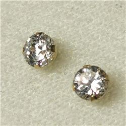 14K Ys Cubic Zirconia Earrings, Suggested Retail Value $300 (Estimated Selling Price from $45 to $90