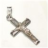 Image 1 : Silver Cross Pendant Pendant, Suggested Retail Value $40