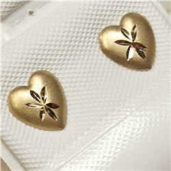 14K Yellow Gold Screwback Earrings, Made in Canada, Suggested Retail Value $200 (Estimated Selling P