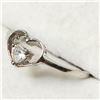 Image 3 : Silver Cubic Zirconia Ring (~Size 6), Suggested Retail Value $80