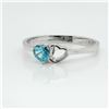 Image 2 : Silver Cubic Zirconia Ring (~Size 6), Suggested Retail Value $80