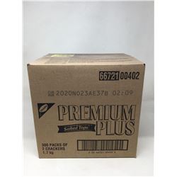 Christie Premium Plus Salted Top Crackers (2 x 300pks)