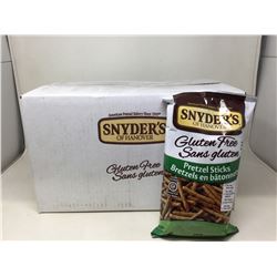 Synders Gluten Free Pretzel Sticks (12 x 220g)