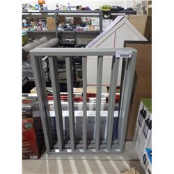 Grey Wooden Safety Gate