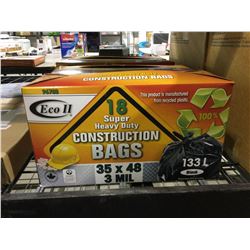 Eco II 18 Super Heavy Duty Construction Bags (133L)