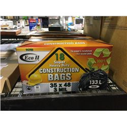 Eco II 18 Super Heavy Duty Construction Bags (133L)