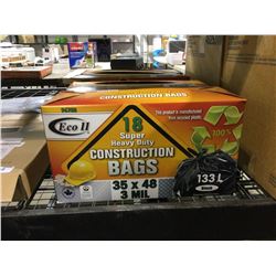 Eco II 18 Super Heavy Duty Construction Bags (133L)