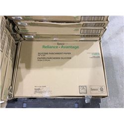 Case of 1000 Sysco Silicone Parchment Paper (16" x 24")
