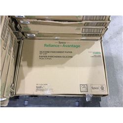 Case of 1000 Sysco Silicone Parchment Paper (16" x 24")