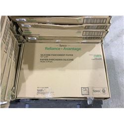 Case of 1000 Sysco Silicone Parchment Paper (16" x 24")