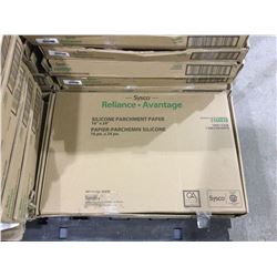 Case of 1000 Sysco Silicone Parchment Paper (16" x 24")