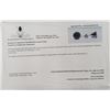 Image 3 : 10K White Gold Black Moissanite(1.5ct) Earrings (~weight 0.71g), Made in Canada, Appraised Retail $1
