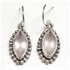 Image 3 : Silver Quartz Earrings, Suggested Retail Value $120