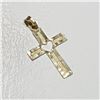 Image 2 : 10K Yellow Gold Cross Pendant, Suggested Retail Value $200 (Estimated Selling Price from $30 to $60)