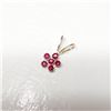 Image 3 : 14K Yellow Gold Ruby Pendant, Made in Canada, Suggested Retail Value $120