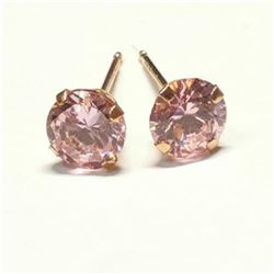 10K Yellow Gold Cubic Zirconia Earrings, Suggested Retail Value $240 (Estimated Selling Price from $