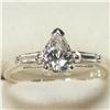 Image 1 : Silver Cubic Zirconia Ring (~Size 6), Suggested Retail Value $140