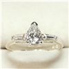 Image 3 : Silver Cubic Zirconia Ring (~Size 6), Suggested Retail Value $140