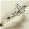 Image 4 : Silver Cubic Zirconia Ring (~Size 6), Suggested Retail Value $140