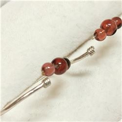 Silver Agate Earrings, Suggested Retail Value $60