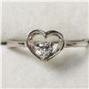 Image 2 : Silver Cubic Zirconia Ring (~Size 6), Suggested Retail Value $80